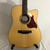 Used Donner DAG-1C Solid Top Acoustic Guitar Wood 41128-S000114823 View 1