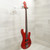 Used Ibanez RB760 Vintage Bass Guitar Red 40015-S000341151 View 5