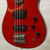 Used Ibanez RB760 Vintage Bass Guitar Red 40015-S000341151 View 6