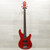 Used Ibanez RB760 Vintage Bass Guitar Red 40015-S000341151 View 4