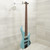 Used Ibanez EHB605 Bass Guitar Blue 5-String 40015-S000341215 View 4