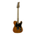Used Glarry TELECASTER STYLE GUITAR T Type Electric Guitar Amber 6-String 41120-S000038648 View 3