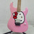 Used Squier Hello Kitty Squier Offset Double Cutaway Electric Guitar Pink 6-String 40042-S000275258 View 1