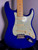 Used Fender 2016 MIM DELUXE STRATOCASTER S Type Electric Guitar Blue 6-String 41129-S000019641 View 3