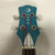 Used Luna PANDORA Bass Guitar Blue 4-String 41128-S000114873 View 3