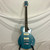 Used Luna PANDORA Bass Guitar Blue 4-String 41128-S000114873 View 8