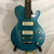 Used Luna PANDORA Bass Guitar Blue 4-String 41128-S000114873 View 1
