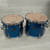Used Ludwig Accent Combo Drum Shells And Hardware Blue 40015-S000341228 View 5