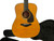 Used Yamaha FGX5 W/OHC Solid Top Acoustic Guitar Wood 40009-S000316586 View 2