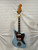 Used Squier JAGUAR Offset Double Cutaway Electric Guitar Blue 6-String 41132-S000013040 View 3
