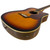Used Kona K2SB Thinline Acoustic-Electric Guitar Cutaway Thin Body Sunburst 40090-S000085083 View 3
