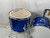 Used SMALL 3 PIECE SHELL KIT Drum Shell Kit Blue 40012-S000316598 View 4
