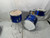 Used SMALL 3 PIECE SHELL KIT Drum Shell Kit Blue 40012-S000316598 View 1