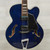 Used Ibanez AFS75T Semi-Hollow Electric Guitar Blue 40015-S000341349 View 1