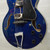 Used Ibanez AFS75T Semi-Hollow Electric Guitar Blue 40015-S000341349 View 6