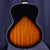Used Washburn HB-15/TB ARCHTOP AC/EL LIL RUFF Laminate Top Acoustic Guitar Tobacco Sunburst 41140-S000139992 View 9