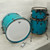 Used Ddrum Diatribe Birch Drum Shell Kit Blue 40015-S000341434 View 1