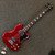 Used Epiphone EB3 SG BASS Bass Guitar Red 4-String 40111-S000195793 View 2