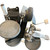 Used Yamaha DTX500 W/9VDC Electronic Drum Kit 40009-S000316706 View 4