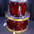 Used Tama 3PC STARCLASSIC PERF B/B Drum Shell Kit Red 41140-S000140056 View 2