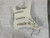 Used LOADED PICKGUARD SSS WHITE Guitar Pickup 40012-S000316717 View 1