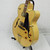 Used Oscar Schmidt OE40N Semi-Hollow Electric Guitar Natural 6-String 40042-S000275644 View 13