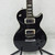 Used Memphis LES PAUL TYPE GUITAR WITH CASE Vintage LP Type Electric Guitar Black 6-String 40042-S000275657 View 5