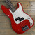 Used Fender PRECISION BASS JUNIOR P Type Bass Guitar Red 4-String 40105-S000077669 View 2