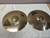 Used Sabian XSR HI HATS Hi Hat Cymbals 14" 41132-S000013186 View 1