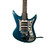 Used Silvertone 759-1437 Electric Guitar Blue 6-String 41136-S000157789 View 1
