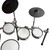 Used Simmons SD1200 Electronic Drum Kit Full Set Mesh Pads Pro Module 40090-S000085226 View 3