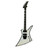 Used KELLY STYLE Pointy Electric Guitar White 6-String 40009-S000316856 View 1