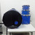 Used SJC Custom Acrylic 4 Piece with Led Lights Drum Shell Kit Blue 40042-S000275708 View 1