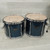 Used Ludwig Rocker Drum Shells And Hardware Blue 40015-S000341690 View 4