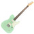 Used Squier PARANORMAL CABRONITA BARITONE TELECASTER T Type Electric Guitar Green 6-String 41130-S000012659 View 1