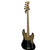Used Squier PARANORMAL JAZZ BASS W/UPGRADES J Type Bass Guitar Black 4-String 40009-S000316905 View 1