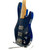 Used G&L Custom CLF Research L-2000 Bass Guitar Peacock Blue Urethane 41119-S000039267 View 6