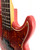 Used G&L Custom Shop LB-100 Bass Guitar Nitro Fullerton Red Light Aged 41119-S000039271 View 7