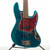 Used G&L JB Bass Guitar Emerald Blue Metallic 4-String View 1
