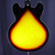 Used Epiphone DOT DELUXE VS 2011 Semi-Hollow Electric Guitar Sunburst 6-String 41140-S000140258 View 8
