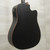 Used Vangoa VGE-1 Left Handed Laminate Top Acoustic Guitar Black 40015-S000341732 View 10