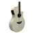 Used Yamaha APX600 Acoustic Guitar White 41117-S000056642 View 4