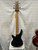 Used Glarry 6 STRING ACTIVE BASS WITH NEW FLATWOUNDS Modern Metal Bass Guitar Black 6-String 41132-S000013278 View 4