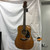 Used Epiphone FT-140 MIJ Solid Top Acoustic Guitar Natural 41125-S000042683 View 8