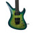 Used Schecter BLACKJACK SLS AVENGER FR SUSTAINIAC Modern Metal Electric Guitar Green 6-String 41120-S000038820 View 1