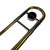 Used Jupiter JSL-332 Student Bb Trombone w/ Case NO Mouthpiece 40090-S000085342 View 5