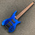 Used IYV IBHL5-400 Modern Metal Bass Guitar Blue 4-String 40111-S000196104 View 2