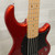 Used Fernandes Atlas 5x Bass Guitar Red 5-String 40015-S000341823 View 6
