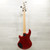 Used Fernandes Atlas 5x Bass Guitar Red 5-String 40015-S000341823 View 3