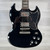 Used Epiphone G-400 SG Electric Guitar - Ebony 40112-S000184297 View 1